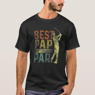 Camiseta Mejor Pap Para Hombres De Par Golf Día Abuelo