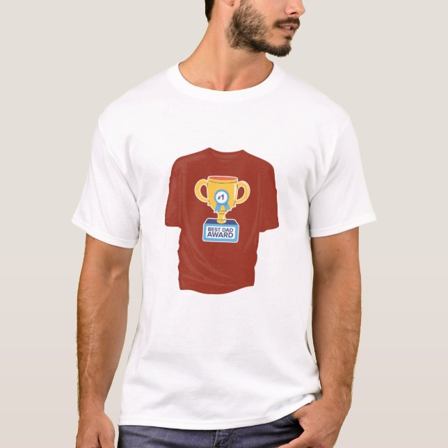 CAMISETA MEJOR PAPÁ (Anverso)
