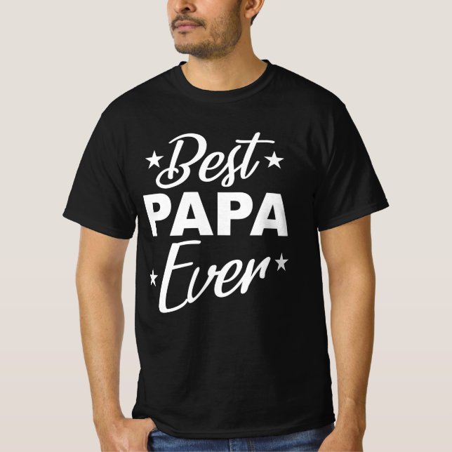 Camiseta Mejor Papa (Anverso)
