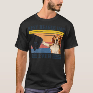 Camiseta Mejor Papá Beagle, Navidades del Día del Padre Vin