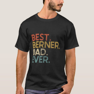 Camiseta Mejor Papá Berner - Amantes de los perros de monta