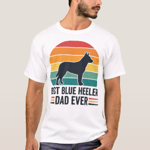 Camiseta Mejor Papá Blue Heeler de Todos los Tiempos Diseño