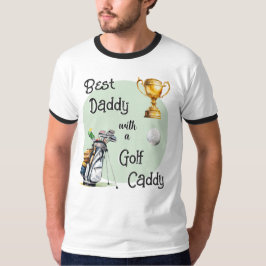 Camiseta Mejor Papá Caddie de Golf Padre Divertido Día del 