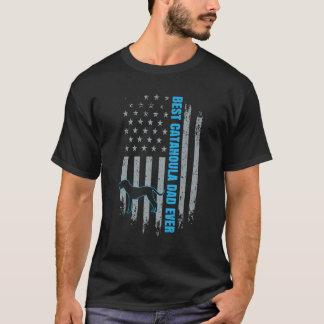 Camiseta Mejor Papá Catahoula del Mundo Catahoula Leopard D