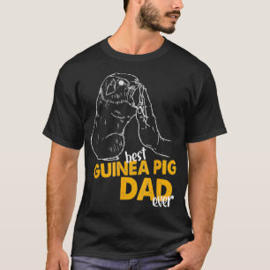 Camiseta Mejor Papá Cerdo De Guinea Que Nunca Guinea Cerdo