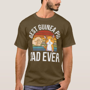 Camiseta Mejor Papa cerdo guineano jamás Premium 321