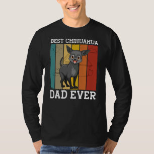 Camiseta Mejor Papá Chihuahua Para El Cumpleaños O Los Navi