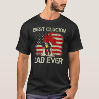 Camiseta Mejor Papá Clueco Americano Bandera Americana Poll