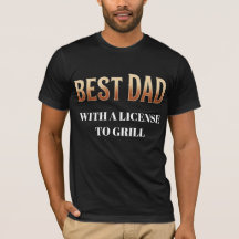 Mejor Papá con Licencia para Asar | Maestro de la 