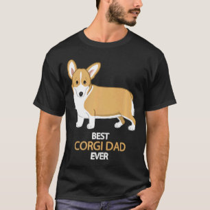 Camiseta Mejor papá Corgi jamás perro lindo Fawn Pembroke g