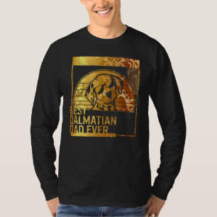 Camiseta Mejor papá dálmata jamás papá perro para hombres P