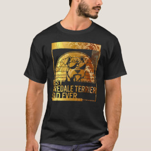 Camiseta Mejor papá de Airedale Terrier jamás Papá perro pa