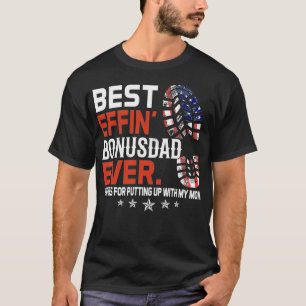 Camiseta Mejor Papá De Bonos De Effinu2019 Gracias Por Pone