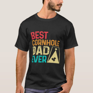 Camiseta Mejor Papa de Cornhole