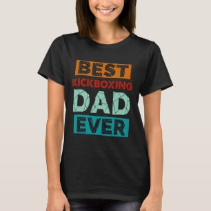 Camiseta Mejor Papá de Kickboxing Divertido Papá de Kickbox