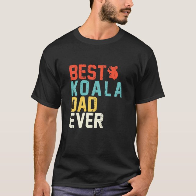 Camiseta Mejor Papa de Koala (Anverso)