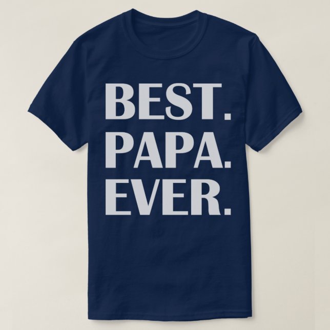 CAMISETA MEJOR PAPA DE LA HISTORIA3 (Diseño del anverso)