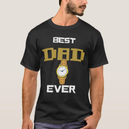Camiseta Mejor Papá De La Historia - Elegante Reloj Persona