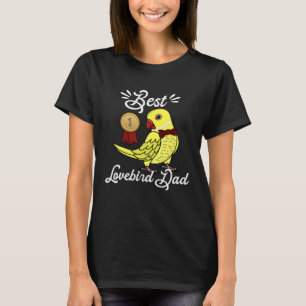 Camiseta Mejor papá de loro I Yellow Indian Ringneck