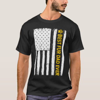 Camiseta Mejor Papá de Peludos de Todos los Tiempos Vintage