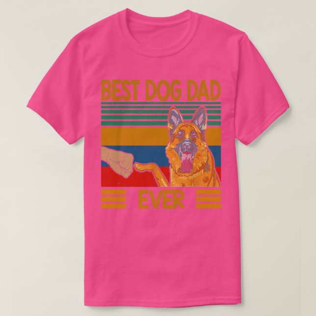 CAMISETA MEJOR PAPÁ DE PERRO DE LA HISTORIA (Diseño del anverso)