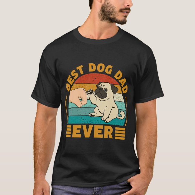 Camiseta Mejor papá de perro de todos (Anverso)