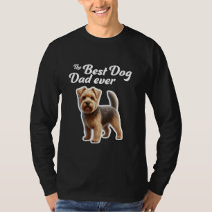 Camiseta Mejor Papá de Perro de Todos los Tiempos Norfolk