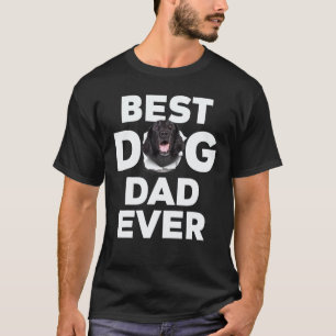 Camiseta Mejor Papá de Perro Flat Coated Retriever
