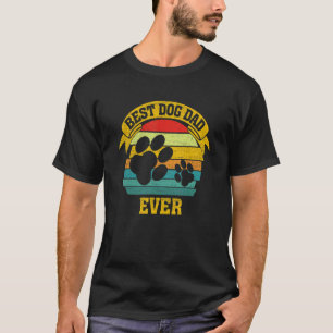 Camiseta Mejor papá de perro Retriever de perra salchicha s