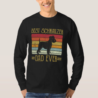Camiseta Mejor papá de Schnauzer de todos los tiempos Gigan