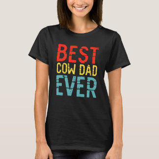 Camiseta Mejor papá de vaca de todos  3