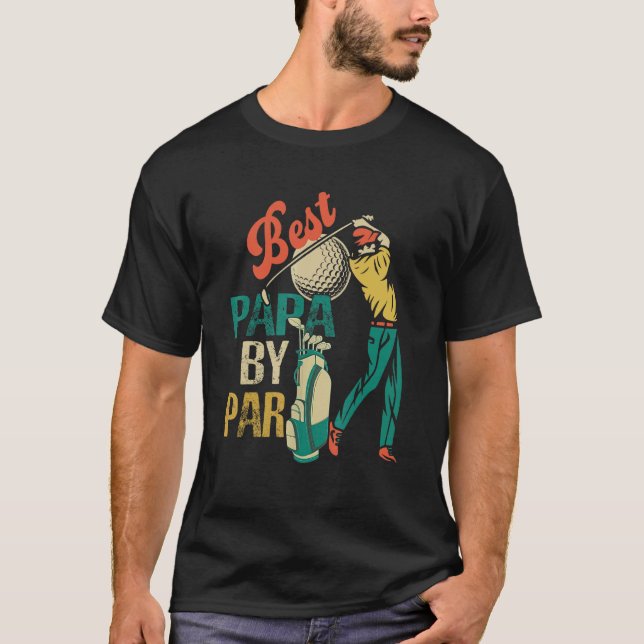 Camiseta Mejor Papa del abuelo de golf del Día del Padre Pa (Anverso)