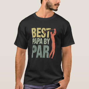 Camiseta Mejor Papa del abuelo de golf del Día del Padre Pa