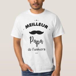 Camiseta Mejor papá del mundo