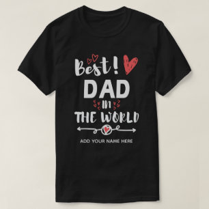 Camiseta Mejor Papá Del Mundo