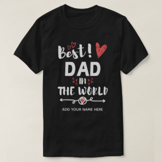 Camiseta Mejor Papá Del Mundo