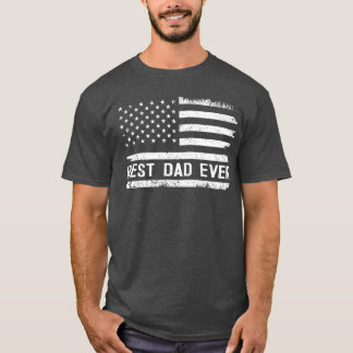 Camiseta Mejor Papá del Mundo con regalos de la bandera est