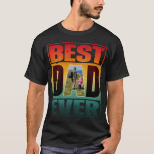 CAMISETA MEJOR PAPÁ DEL MUNDO DÍA DEL PADRE FOTO PERSONALIZ