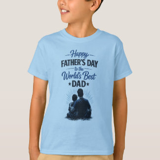 Camiseta Mejor Papá del Mundo | Diseño de Regalo del Día de