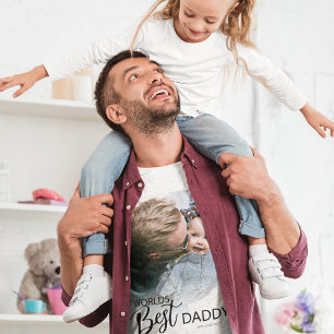 Camiseta Mejor Papá del Mundo   Foto