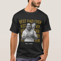 Mejor Papá del Mundo Foto Vintage Día del Padre Pe