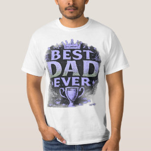 Camiseta Mejor Papá del Mundo Gráfico del Día del Padre