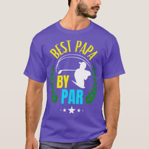 Camiseta Mejor Papa Del Par Golf Padre Golfing Dad