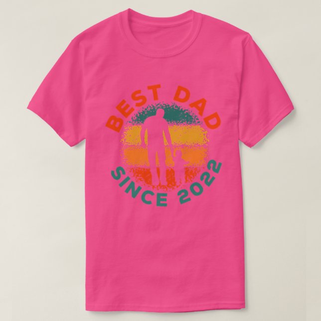Camiseta Mejor Papá Desde 0 (Diseño del anverso)