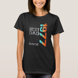 Camiseta Mejor Papá Desde 1977 Para El Mejor Padre Del Mund