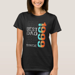 Camiseta Mejor Papá Desde 1999 Para El Mejor Padre Del Mund