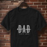 Camiseta Mejor Papá Desde El 20XX Moderno Mímico Preppy<br><div class="desc">Este diseño sencillo y moderno se compone de una tipografía de san serif.</div>