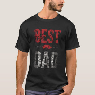 Camiseta Mejor Papá Desde el Día Uno Día del Padre Divertid