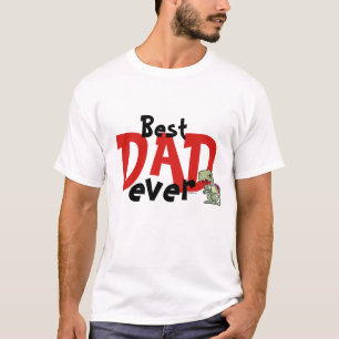 Camiseta Mejor Papá Dinosaurio Bebé Niña Día del Padre