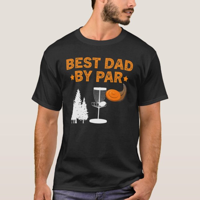 Camiseta Mejor Papá En El Golf De Par Disk (Anverso)
